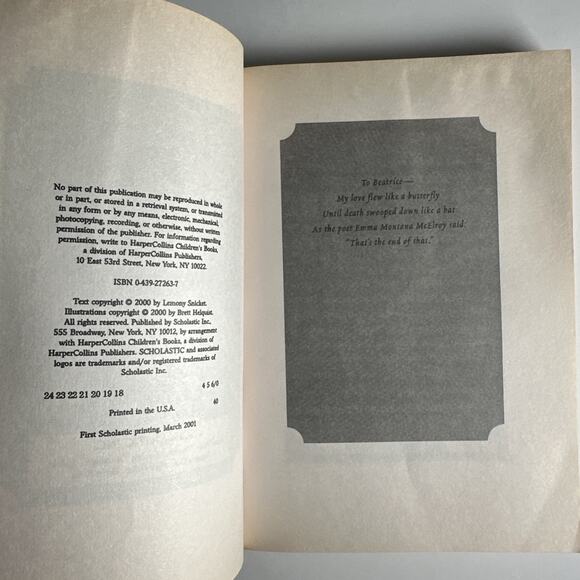 The Miserable Mill (A Series of Unfortunate Events, Book 4) - Paperback - - Picture 8 of 8